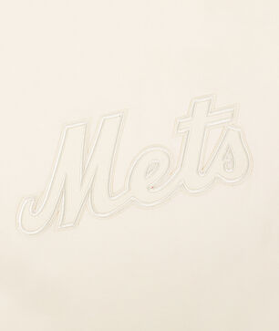 Big Girls' New York Mets Neutral Boxy Tee