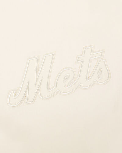 Big Girls' New York Mets Neutral Boxy Tee