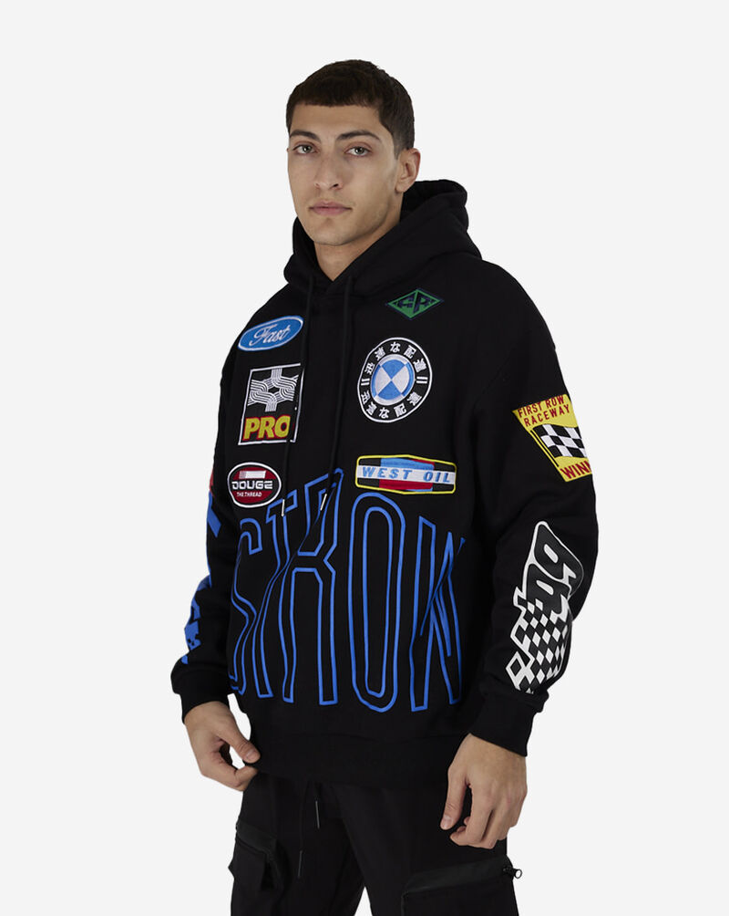 Racing Fleece Pullover Hoodie