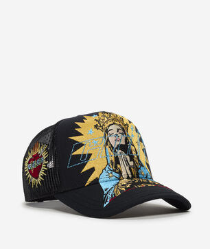 Sacred Heart Mesh Back Trucker Hat