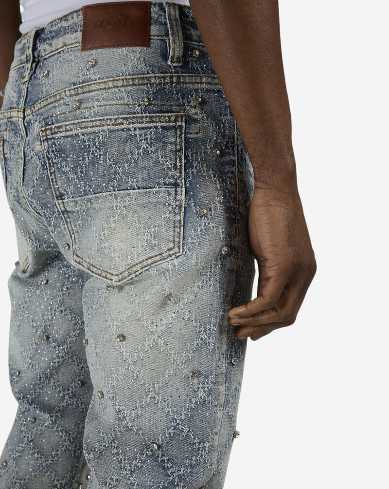 Decibel Embellished Stacked Jeans DECWB496-LTBLU Blue 3