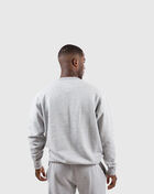 Champion Vertical Strip Powerblend Fleece Crewneck Sweatshirt GF88H-1IC Grey 3