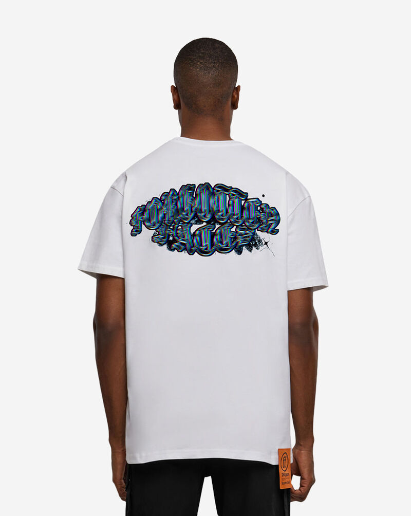 Forgotten Faces Forgotten Diamond Grill Tee FOFUS168-00220 White 2