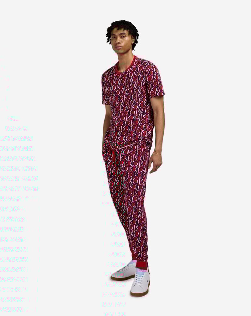 Polo Ralph Lauren Printed Sleep Joggers PK79RL-A37Y Red 4