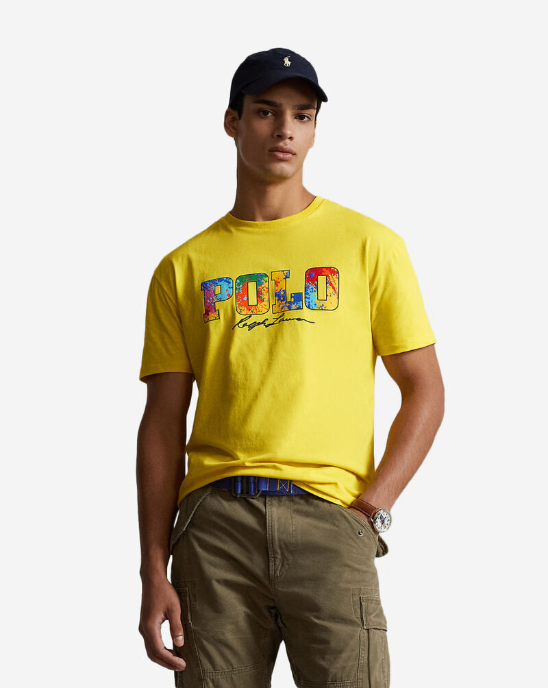 Ralph lauren yellow polo t shirt clearance