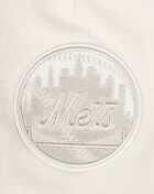 PRO STANDARD New York Mets Neutral Fleece Short  LNM3311669-EGG cream 4
