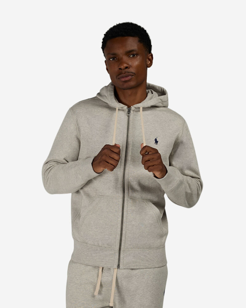 Polo Ralph Lauren Classic Athletic Fleece Hoodie 710548546002-LTGRY Grey 1
