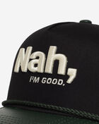 I'm Good Pebbled Leather 2tone Trucker 