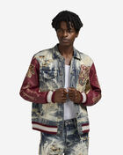 Smoke Rise Academy Denim Varsity Jacket JJ25514SN-BLU Blue 1