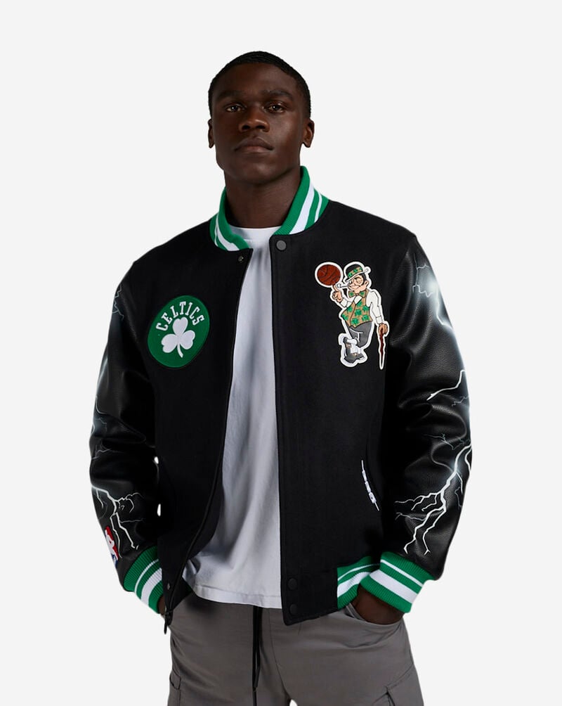 PRO STANDARD Boston Celtics Lightning Jacket  BBC6517023-BKG Black 1