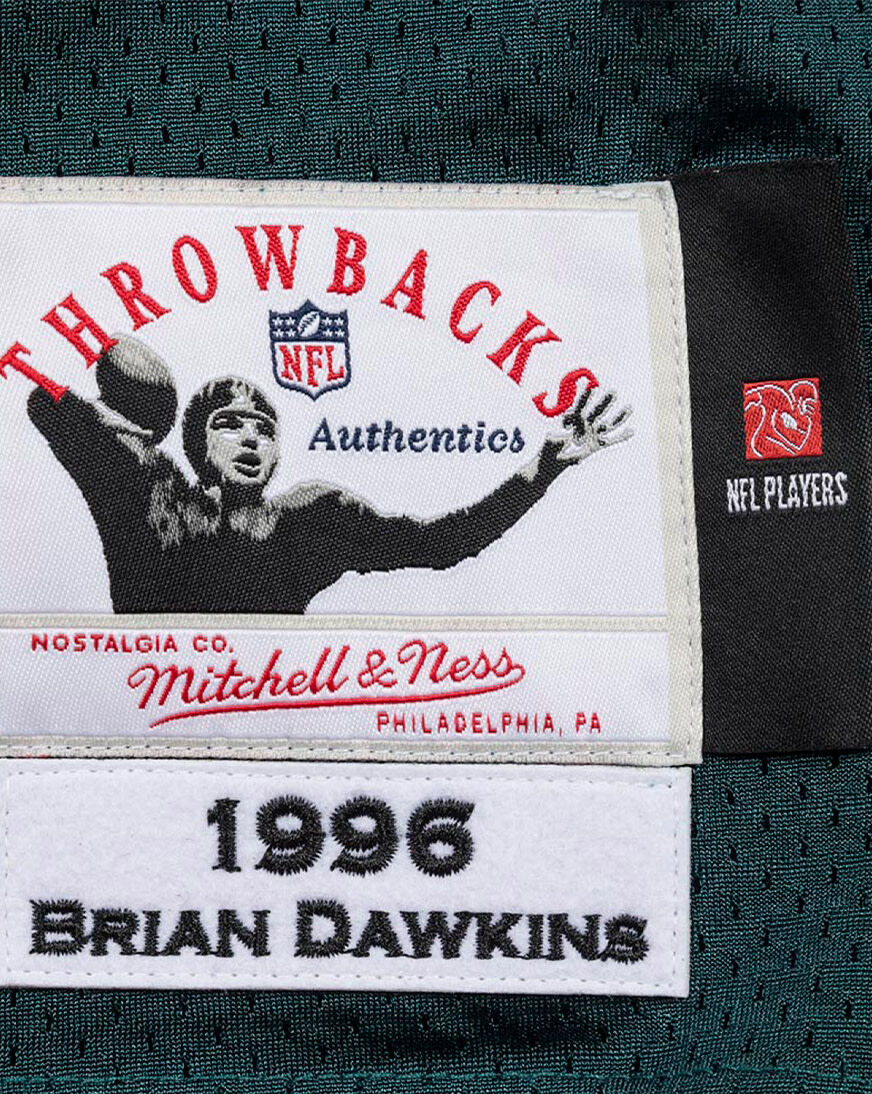 Shop Mitchell Ness Philadelphia Eagles 1996 Brian Dawkins Jersey