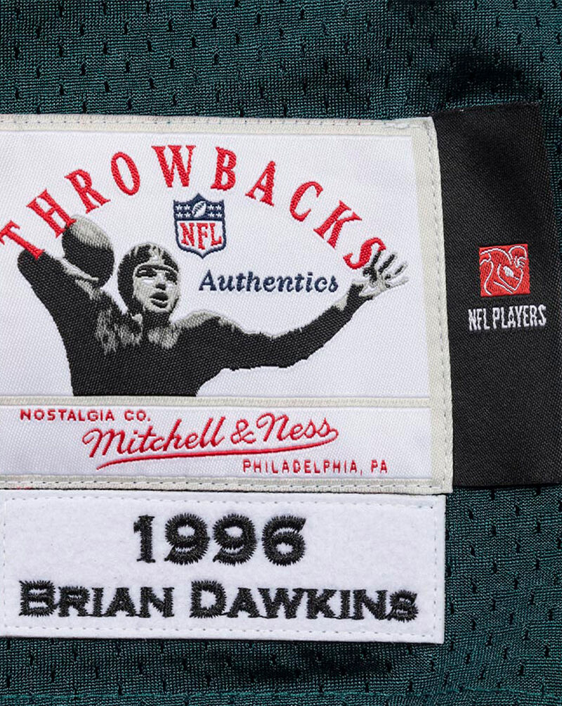Mitchell  Ness Philadelphia Eagles 1996 Brian Dawkins Jersey AJY6AC18027-PEADKTL96BDA Green 4