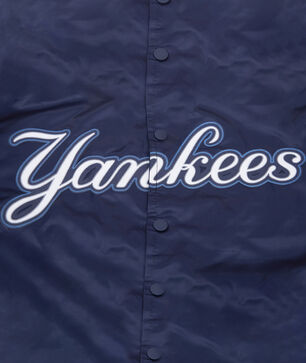 New York Yankees Big Logo World Series Satin Jacket