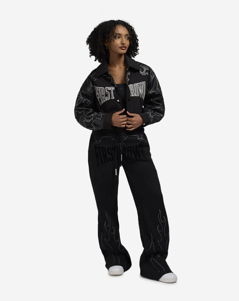 First Row Western Shacket FRLJ2066S-BLK Black 4