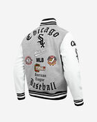 Chicago White Sox Old English Rib Wool Varsity Jacket