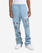 Smoke Rise Trouble In Peace Fleece Pant FP26F541SNZ-BLU Blue 1