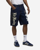 Ed Hardy 77 Eagle Denim Shorts MEHD8002-8-IND Blue 1