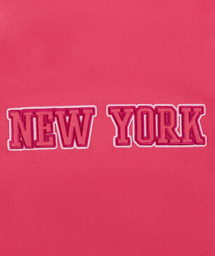Big Girls' New York Knicks Triple Pink Boxy Tee