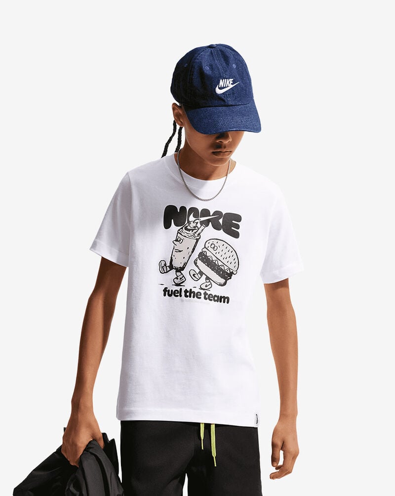 Nike Big Kids' NSW T-Shirt IO2000-100 White 1