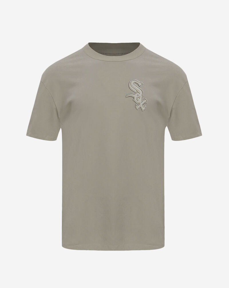 PRO STANDARD Chicago White Sox Neutral Drop Shoulder Tee LCW137035-TAU Beige 1