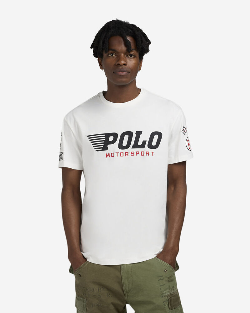 Polo Ralph Lauren Classic Fit Jersey Graphic T-Shirt 710972607003-WHT White 1