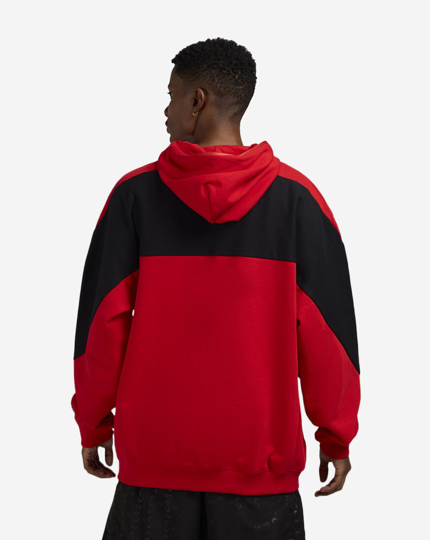 Shop Nike Air Fleece Pullover Hoodie HJ0273-657 red | SNIPES USA
