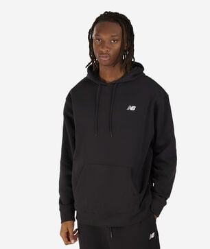 Brushed Back Small Logo Hoodie
