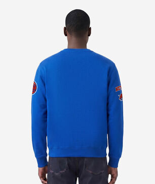 New York Knicks Old English Crewneck