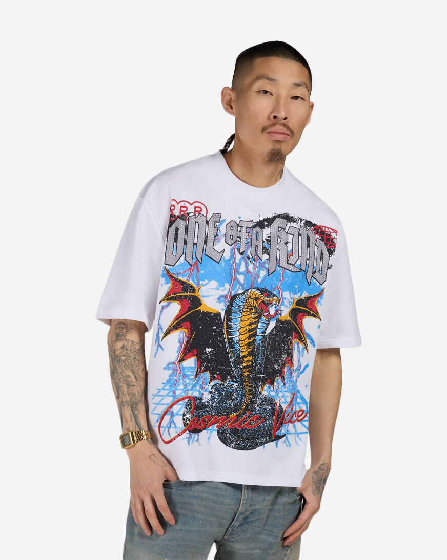 Shop Reason Dragon Vice Tee RCS6TM-640JK white | SNIPES USA