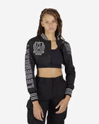 Cropped Nylon Patch Jacket