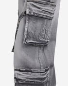 4Pkt Cargo Denim Criss Cross Straps Jeans 