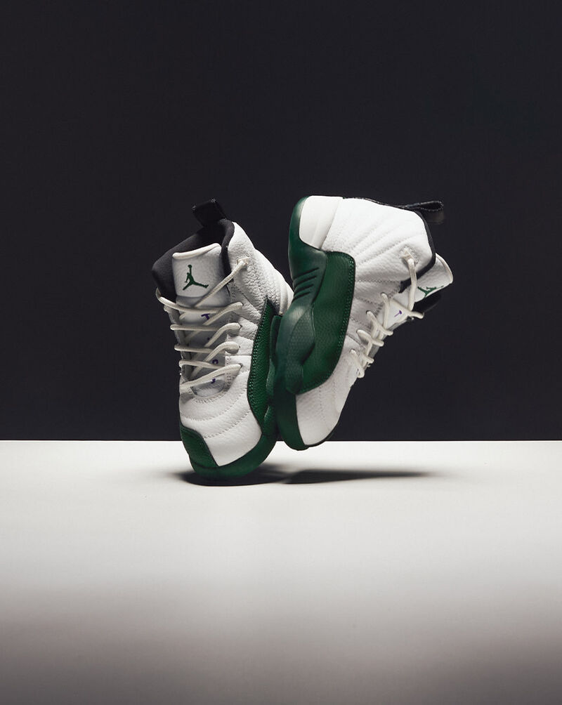 Jordan Little Kids' Air Jordan 12 Retro "Idols Become Rivals" 151186-103 White 10
