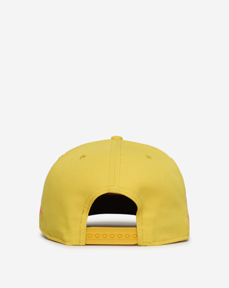 New Era 9Fifty Atlanta Braves A-Frame Snapback Hat 71011846 Yellow 3