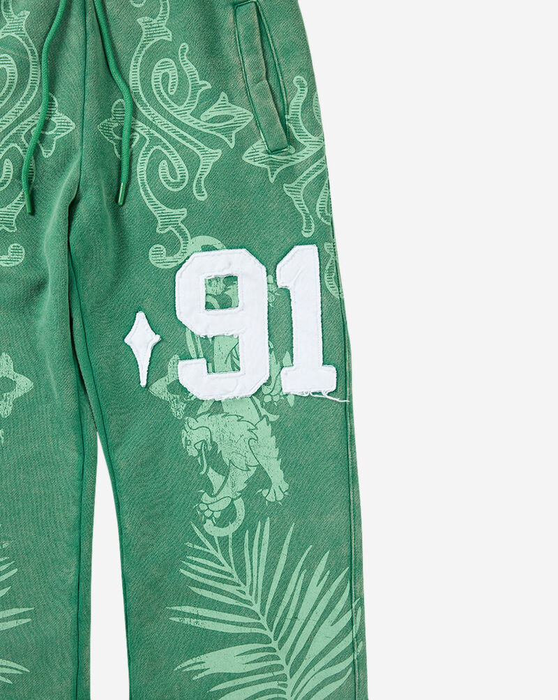 Smoke Rise Kids' Champion Fleece Pants BFP26S468SN-VALLEY Green 2