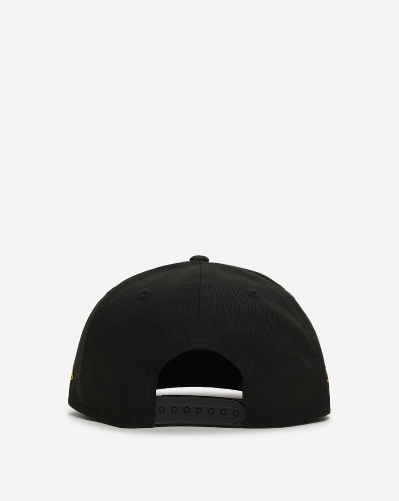 New Era 9Fifty Atlanta Braves A-Frame Snapback Hat 71075924 Black 3