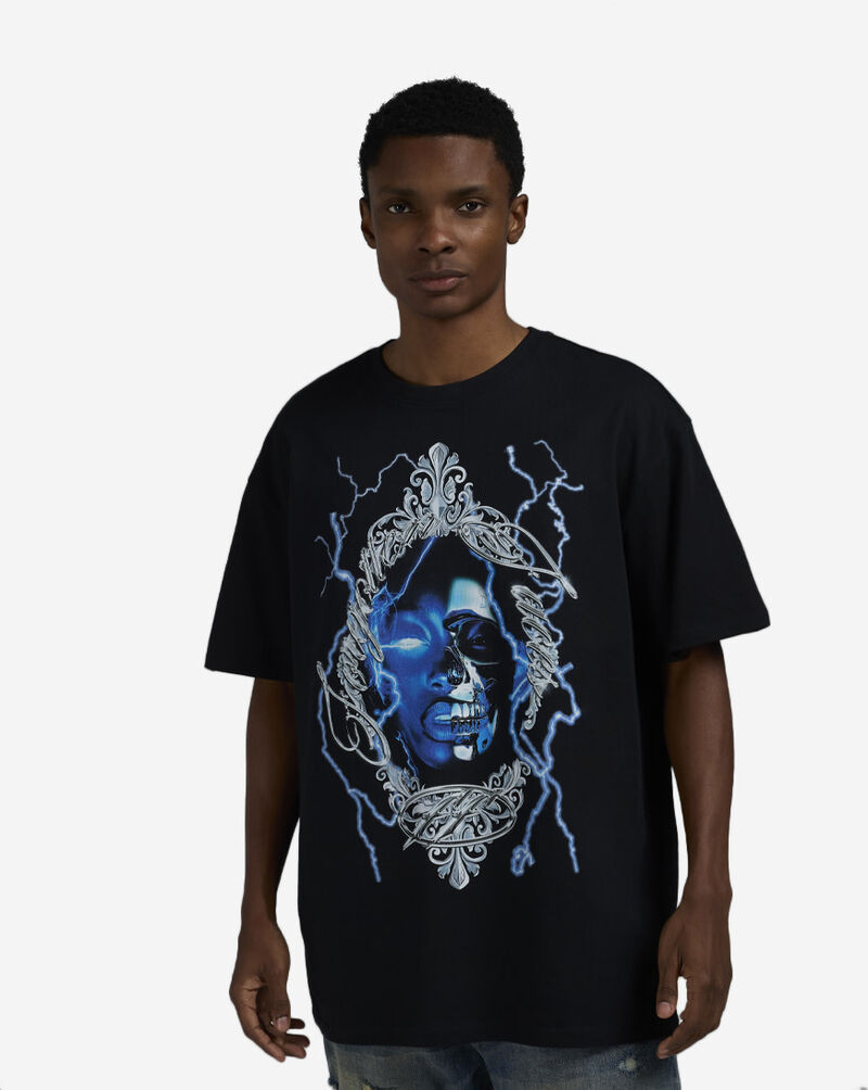 Forgotten Faces Forgotten Mirror Tee FOFUS150-00007 Black 1