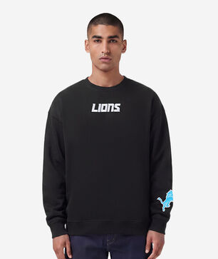 Detroit Lions Wingspam Drop Shoulder Crewneck