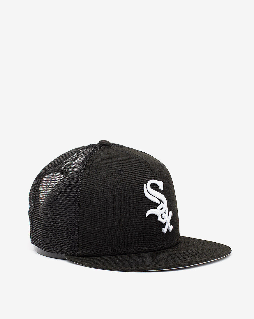 White sox snapback trucker hat