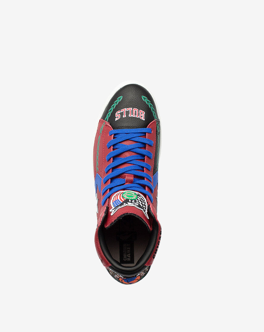 Shop Converse Chinatown Market X NBA X Pro Leather HI 171241C red | SNIPES  USA