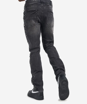 Embellished Straight Jean