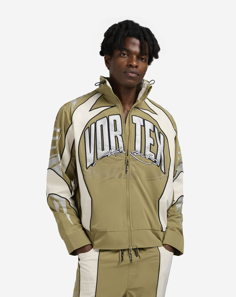 Smoke Rise Vortex Windbreaker Jacket WW25586SN-HER Green 1