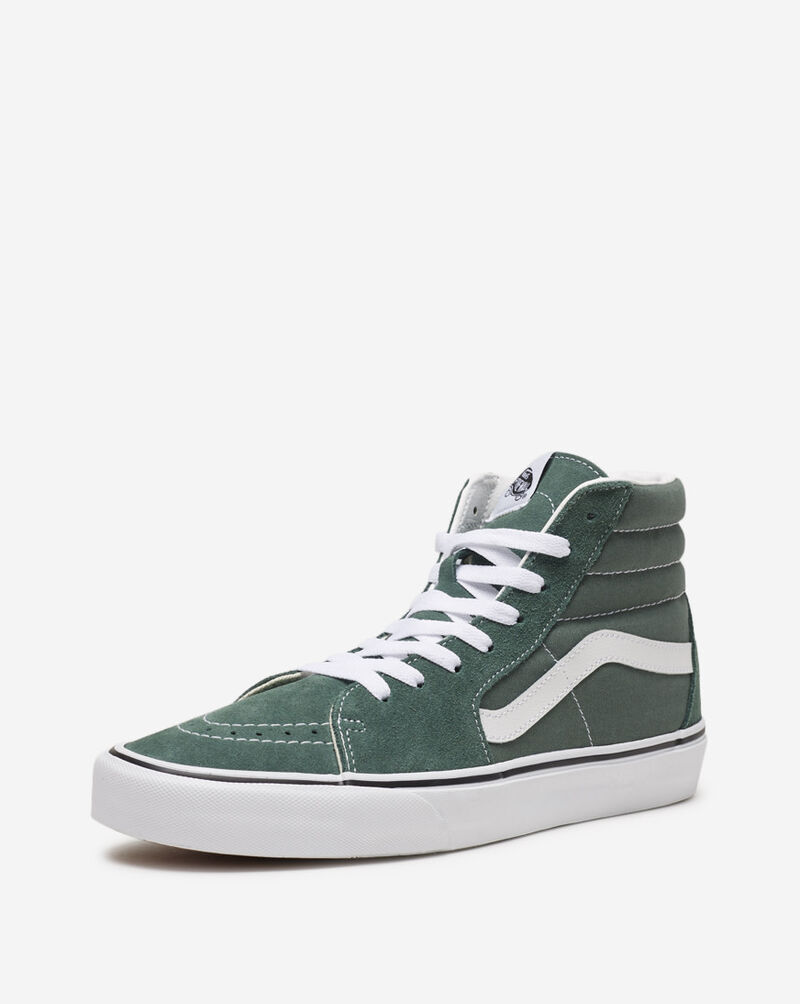 Shop Vans Sk8 Hi Color Theory Duck Green VN0A7Q5NYQW green SNIPES USA