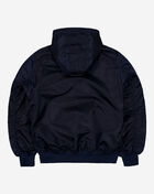 New Era Alpha Industries Historic L-2B New England Patriots Hooded Bomber Jacket 60564132 Blue 3