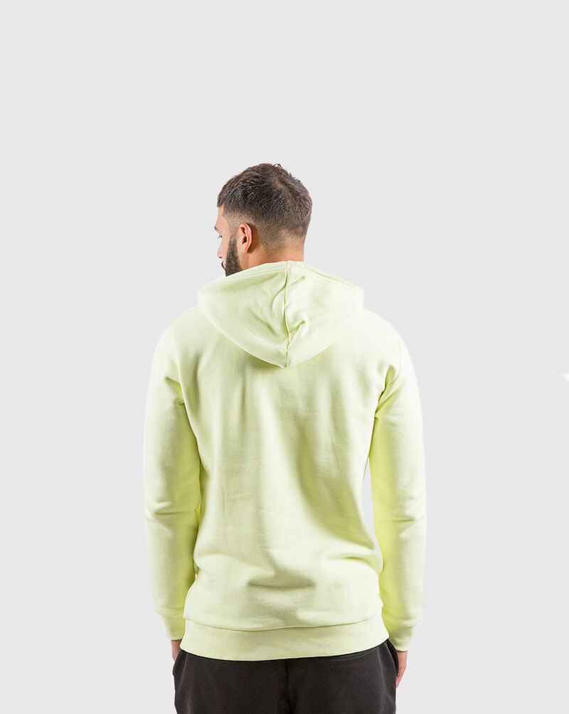Ice yellow adidas trefoil hoodie clearance