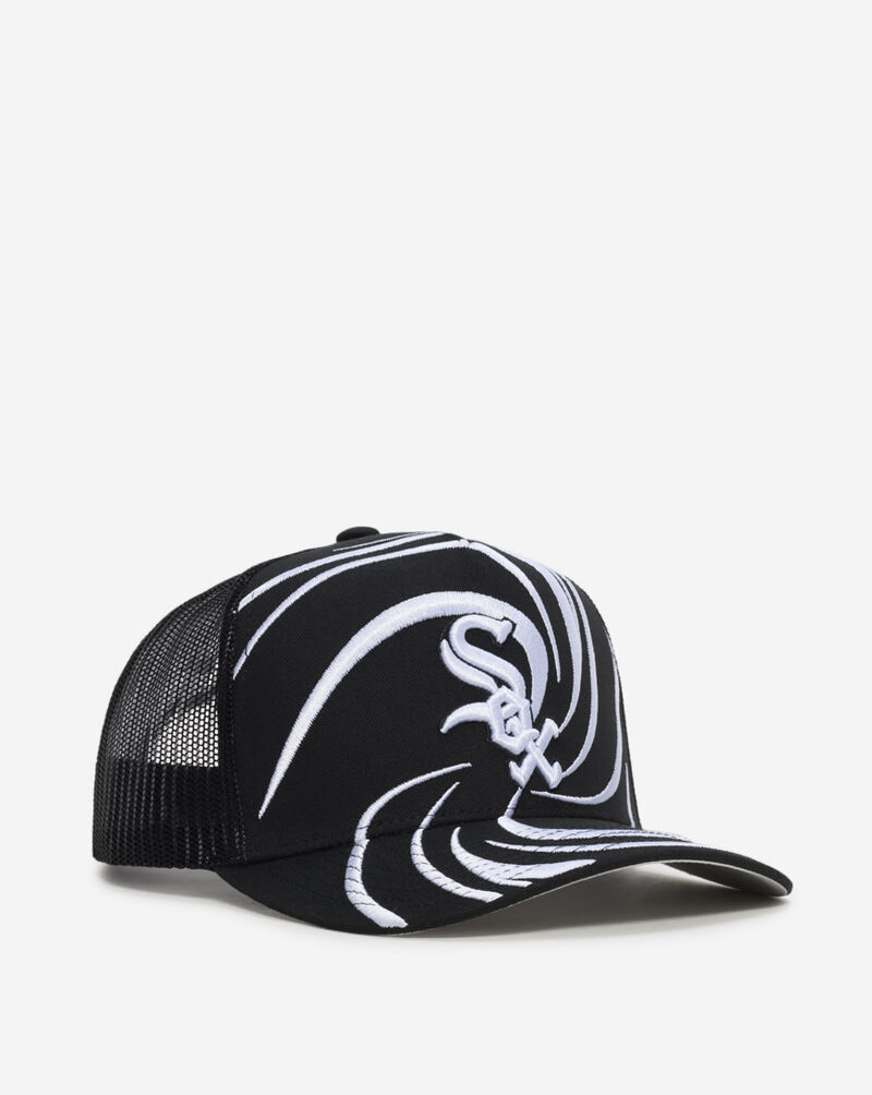 Mitchell  Ness Chicago White Sox Pro Pinch Swirl Snapback Hat HT19256-CWSBLCK Black 1