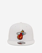 New Era 9Fifty Miami Heat City Edition Snapback Hat 60294502-ERA White 2