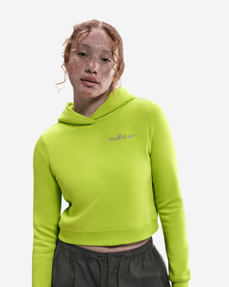 Nike NSW Phoenix Fleece Shrunken Hoodie IM7494-389 Green 3