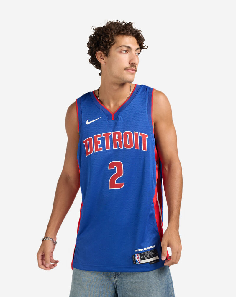 Nike Cade Cunningham Detroit Pistons Icon Edition Swingman Jersey DN2004-401 Blue 1
