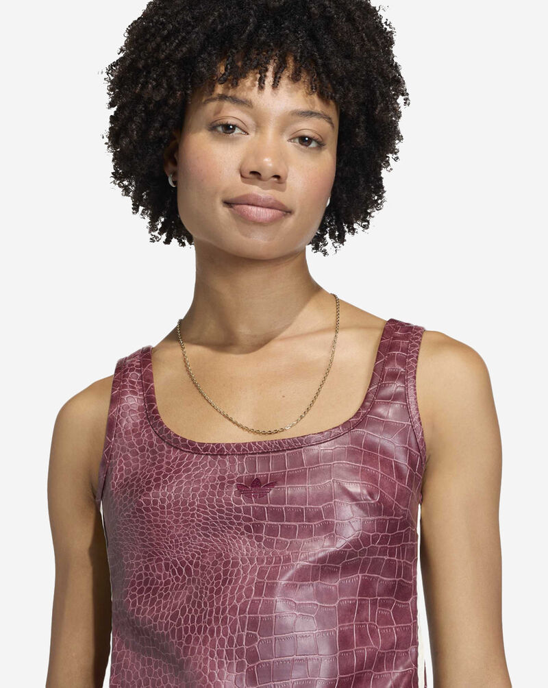 adidas Pleather Corset KD8786 Red 3