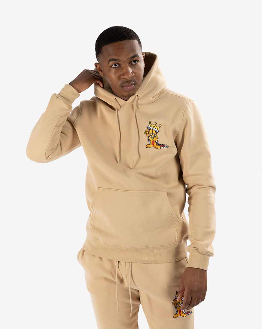 garfield hoodie yellow